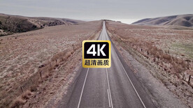 航拍框架道路美景