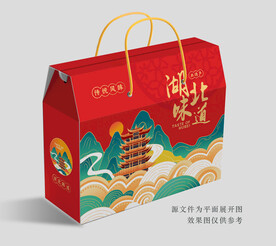 湖北武汉土特产礼盒包装