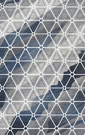 抽象几何地毯