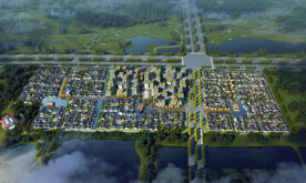 新中式园区小镇