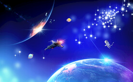 星空蓝色星空