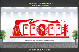 党史教育文化墙