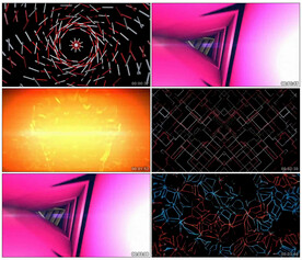 炫酷动感灯光街舞 舞台背景视频