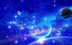 蓝色星空