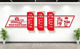 核心价值观文化墙