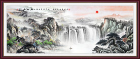 山水画 