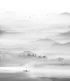 水墨山水画