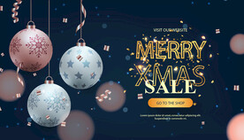 圣诞节圣诞老人礼物新年元旦贺卡