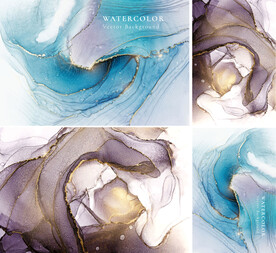 抽象鎏金背景底图