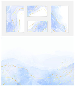 渐变水彩背景图