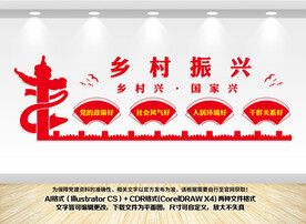 农村乡村振兴文化墙