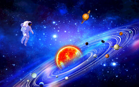 星球太阳系太空