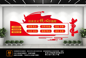 核心价值观文化墙