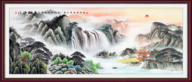 国画山水