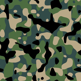 无限连纹迷彩图案印花