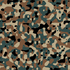 无限连纹迷彩图案印花