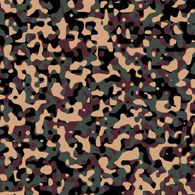 无限连纹迷彩图案印花