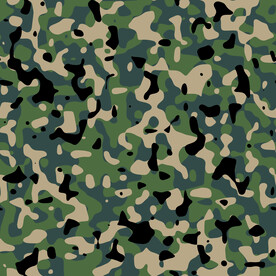 无限连纹迷彩图案印花