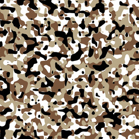 无限连纹迷彩图案印花