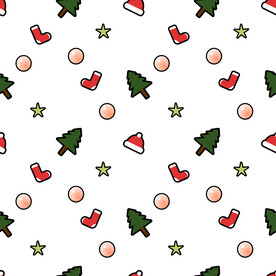 圣诞节图标背景