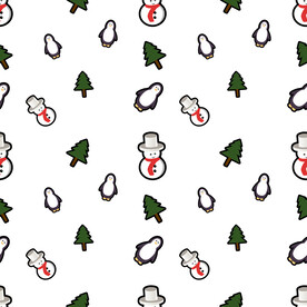 圣诞相关小图标背景