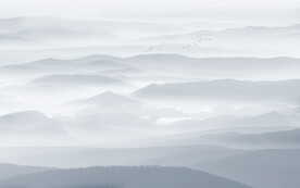 新中式中国风山水画背景墙