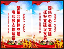 围绕中心抓党建