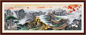 长城风景画