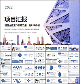 项目介绍工作总结汇报PPT
