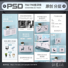 路由器盒子详情模板