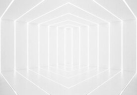 抽象线条虚拟空间