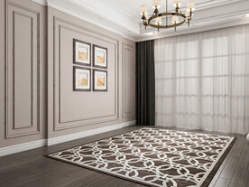 美式客厅软装背景墙