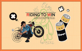 潮流手绘背景墙