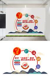 民族团结文化墙设计