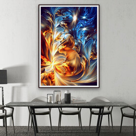 美艳梦幻绝美光彩夺目创意装饰画