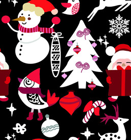 大牌  圣诞 雪人 礼物盒 数