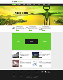 广告营销网站设计模板