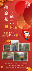 红色喜庆油爆国风活动主题海报
