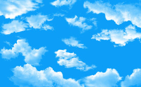 蓝天白云