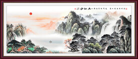 国画山水