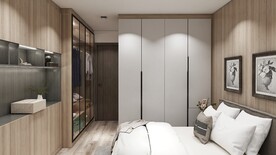 全屋定制现代卧室效果图图片