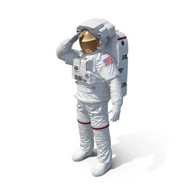 太空元素航天卫星宇航PSD模型