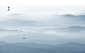 禅意山水画