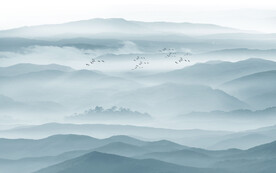 客厅卧室新中式电视背景墙