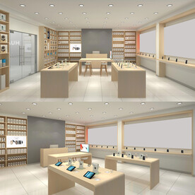 手机店手机专卖店营业厅3D模型