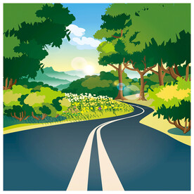 现代简约玄关装饰画