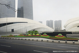 花坛花境景观设计效果图