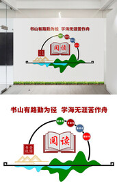 阅读文化墙