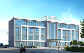 办公楼建筑外观设计案例效果图