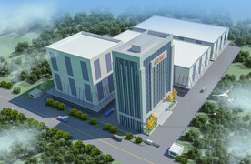 工厂规划设计整体俯视鸟瞰图